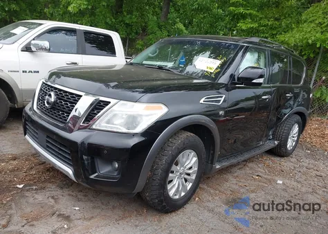 2017 Nissan Armada Sv from USA, damaged, VIN JN8AY2ND8H9004460